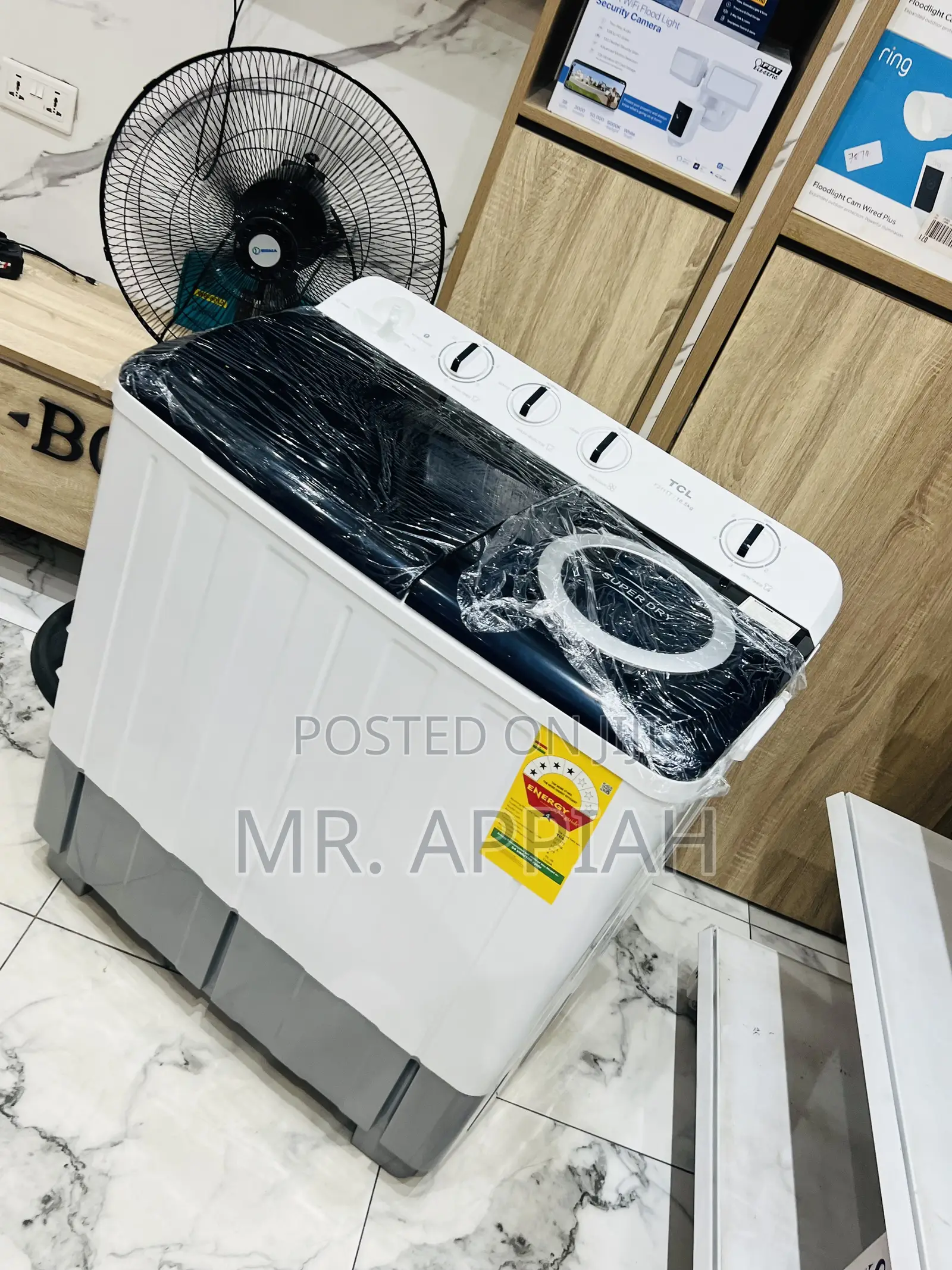 Get Affordable TCL 10.5kg Semi-Auto Washing Machine + Spin Dry