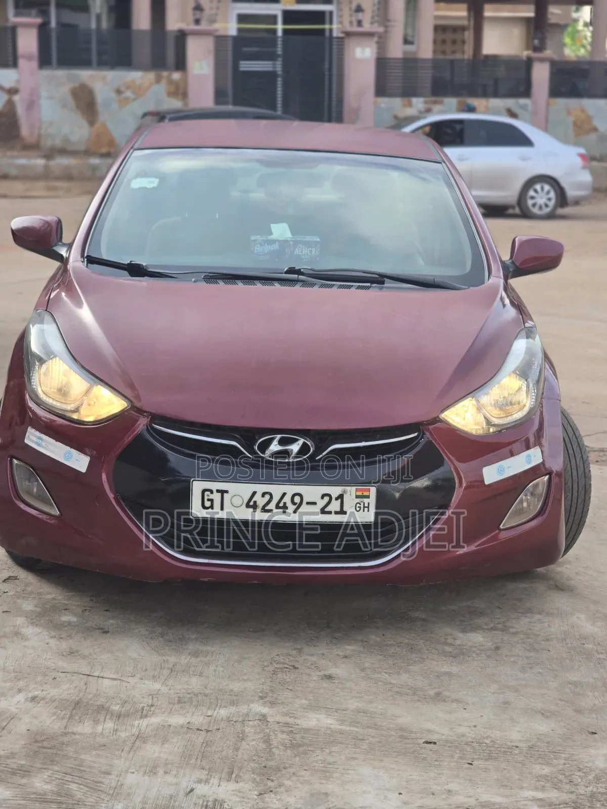Hyundai Elantra 2013 Red