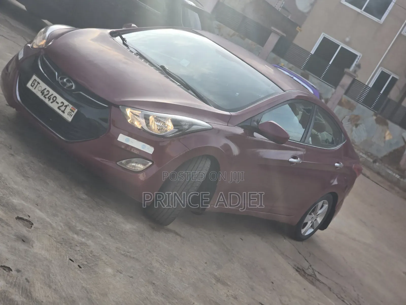 Hyundai Elantra 2013 Red