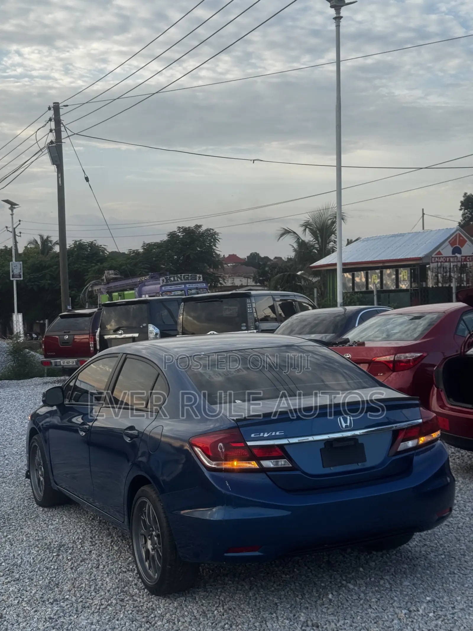 Honda Civic EX 4dr Sedan (1.8L 4cyl CVT) 2015 Blue