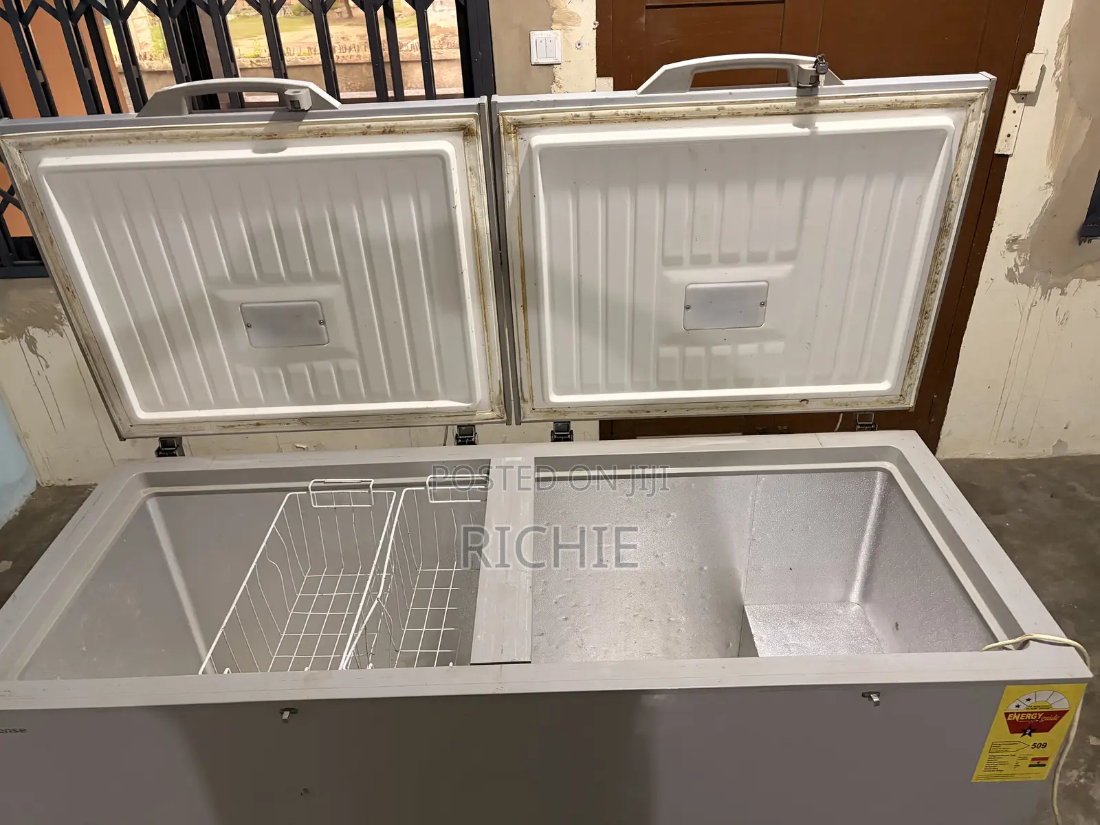 Hisense Double Door Deep Freezer