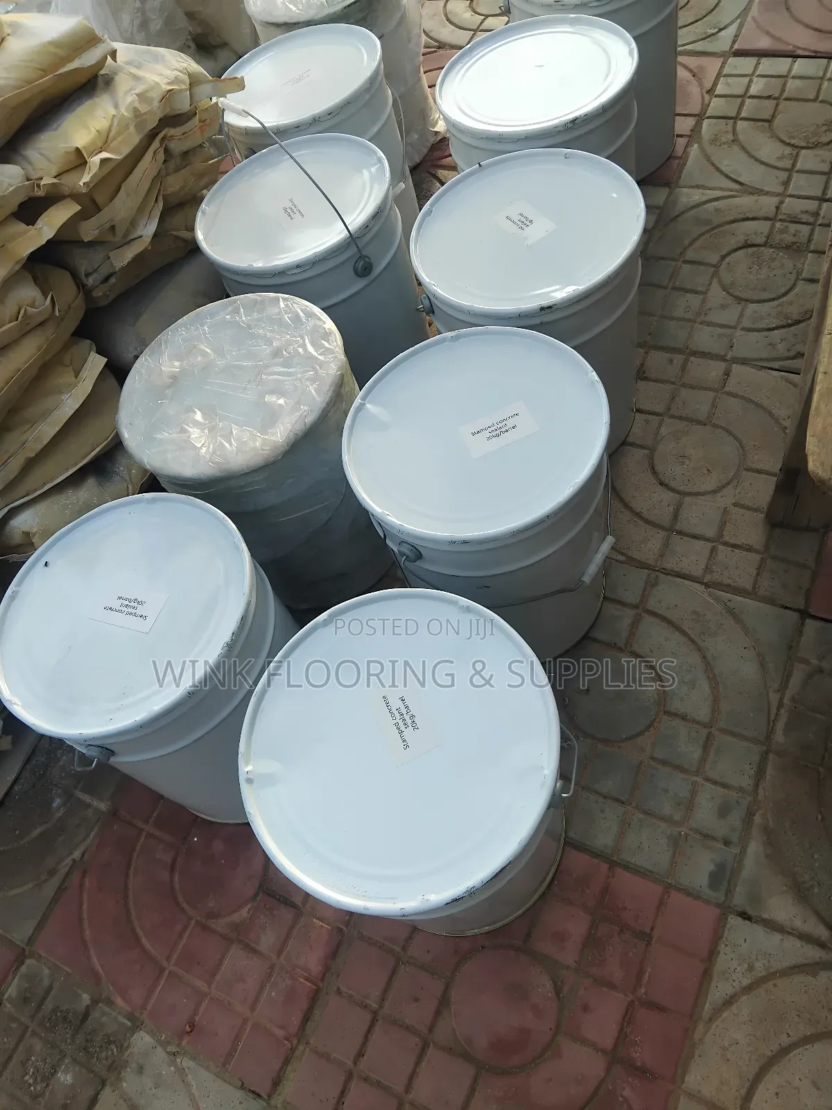 Polish / Varnish / Sealant (Oil Base) Concrete Stamp