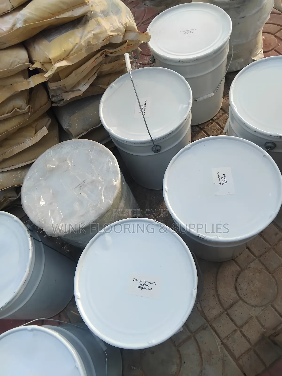 Polish / Varnish / Sealant (Oil Base) Concrete Stamp
