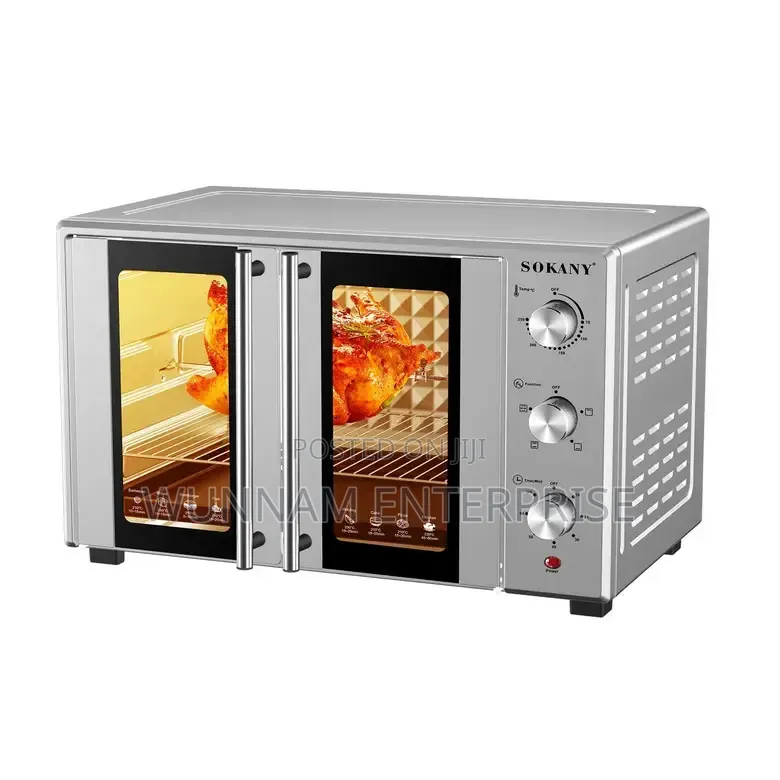 Double Door Grilling and Baking Toaster Oven
