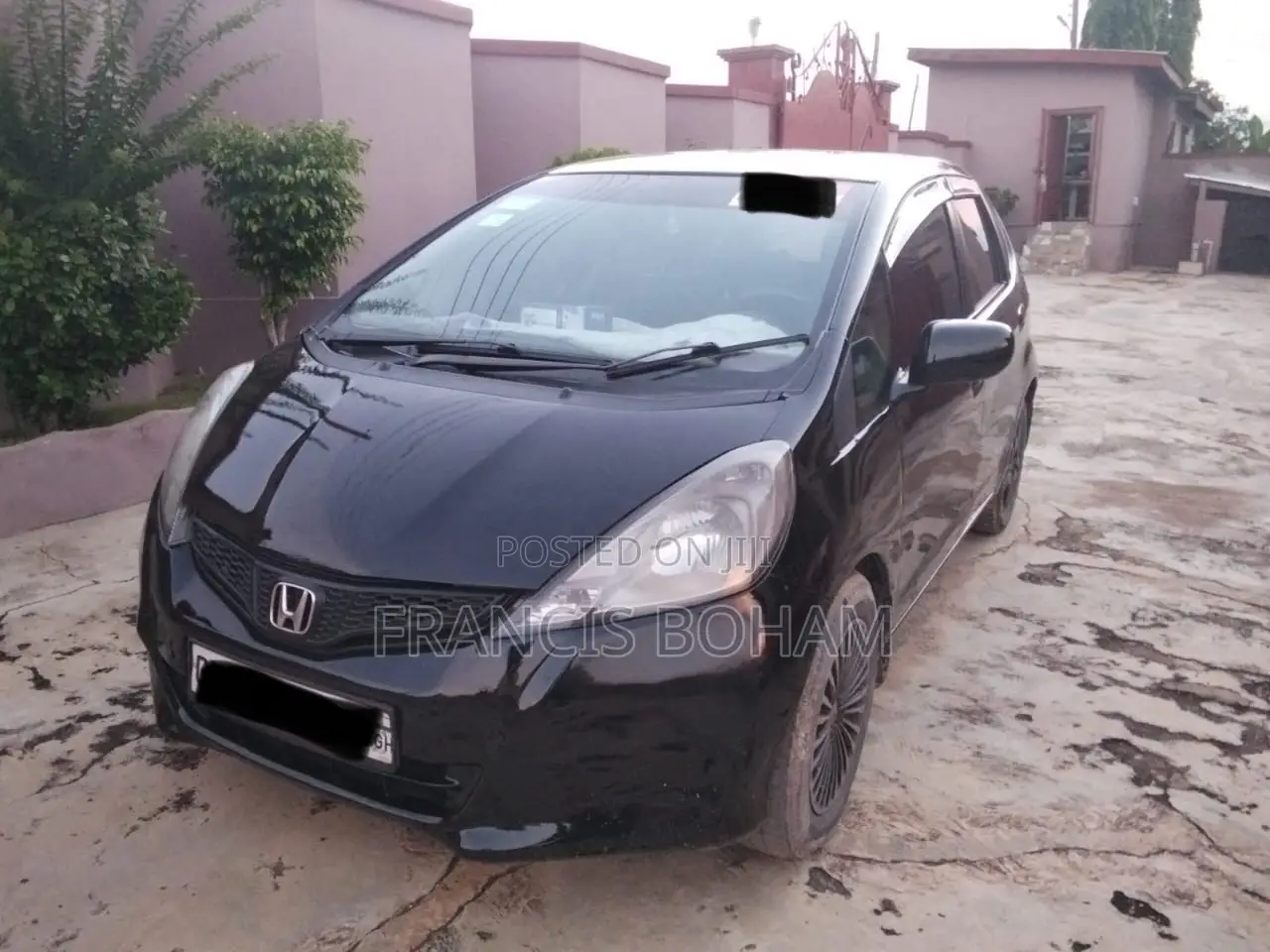 Honda Fit Automatic 2010 Black