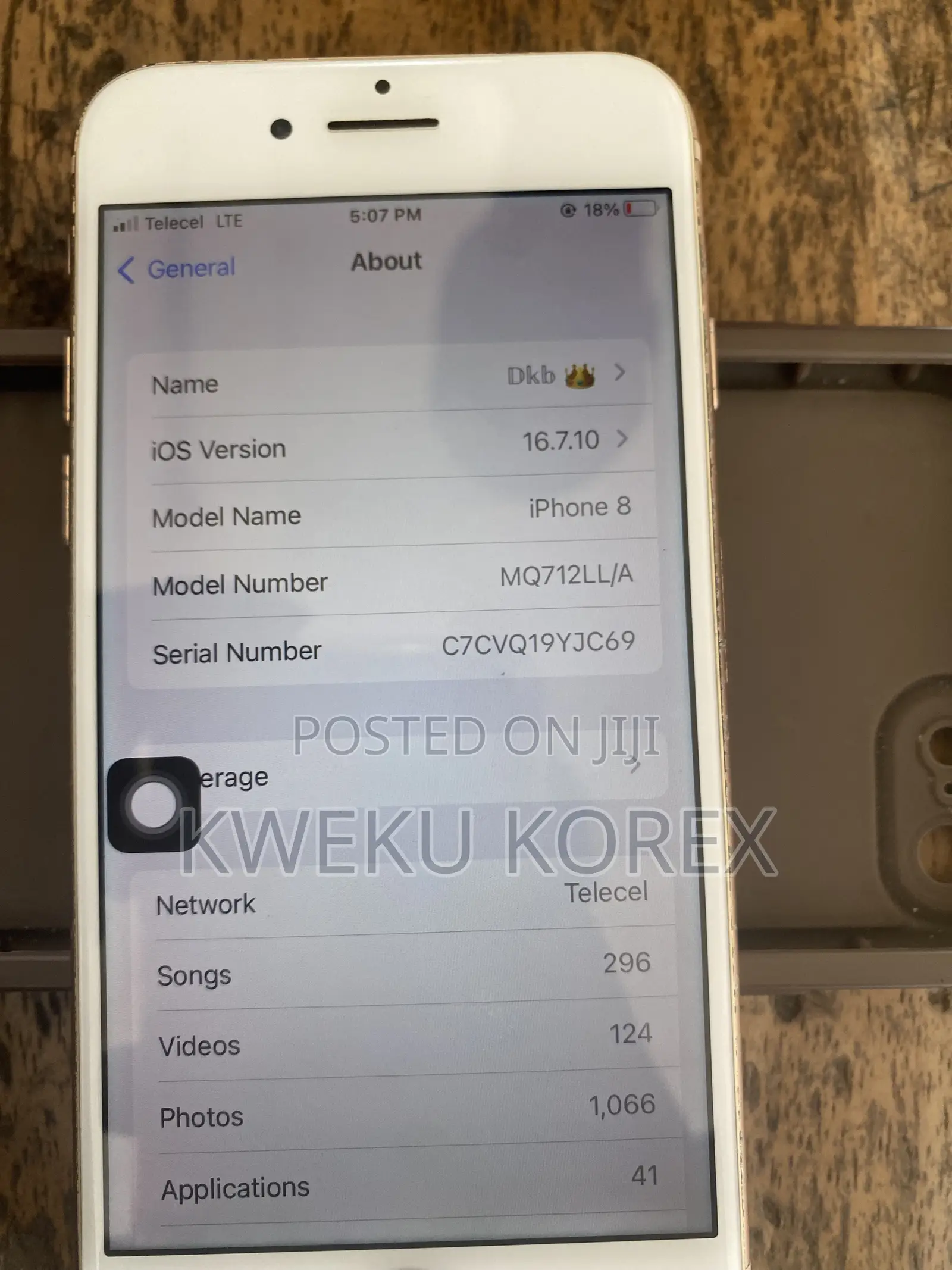 Apple iPhone 8 64 GB Gold