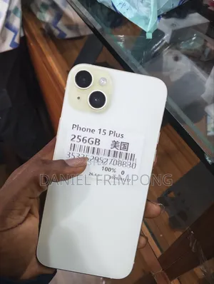 New Apple iPhone 15 Plus 256 GB Silver