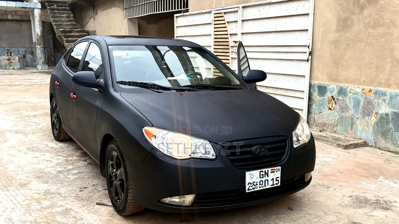 Hyundai Elantra 2.0 SE 2008 Matt Black