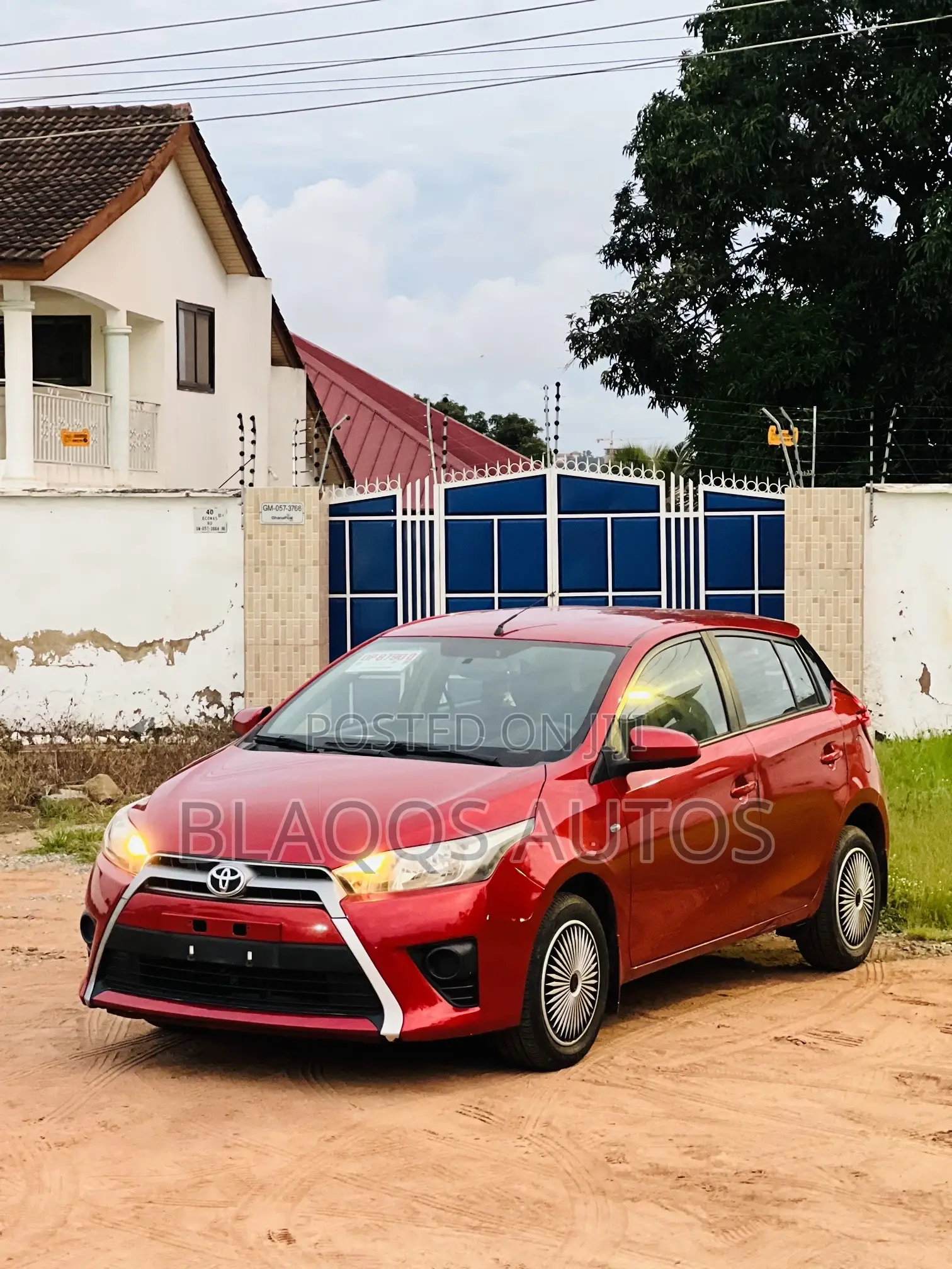 Toyota Yaris 2015 Red