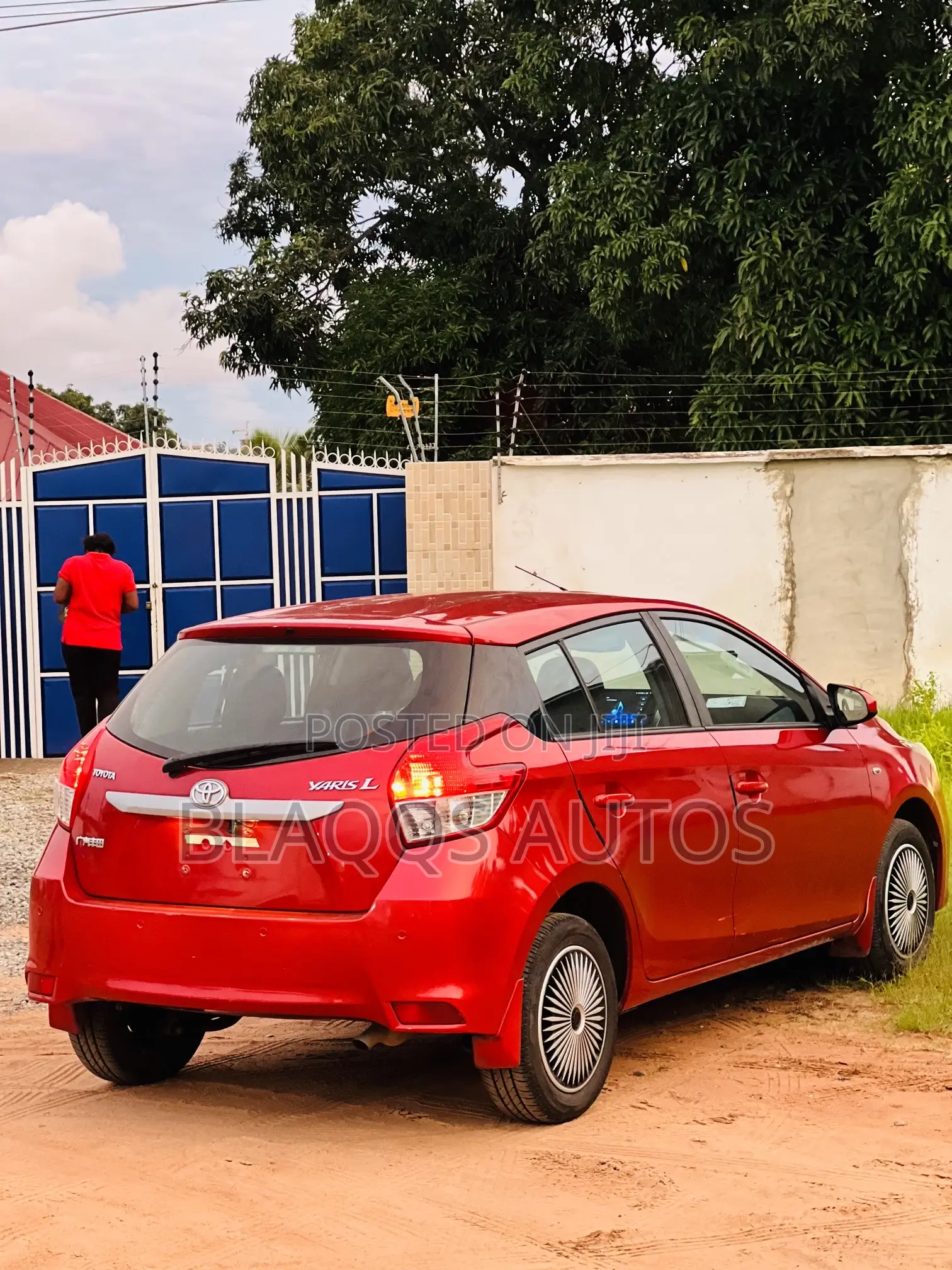 Toyota Yaris 2015 Red