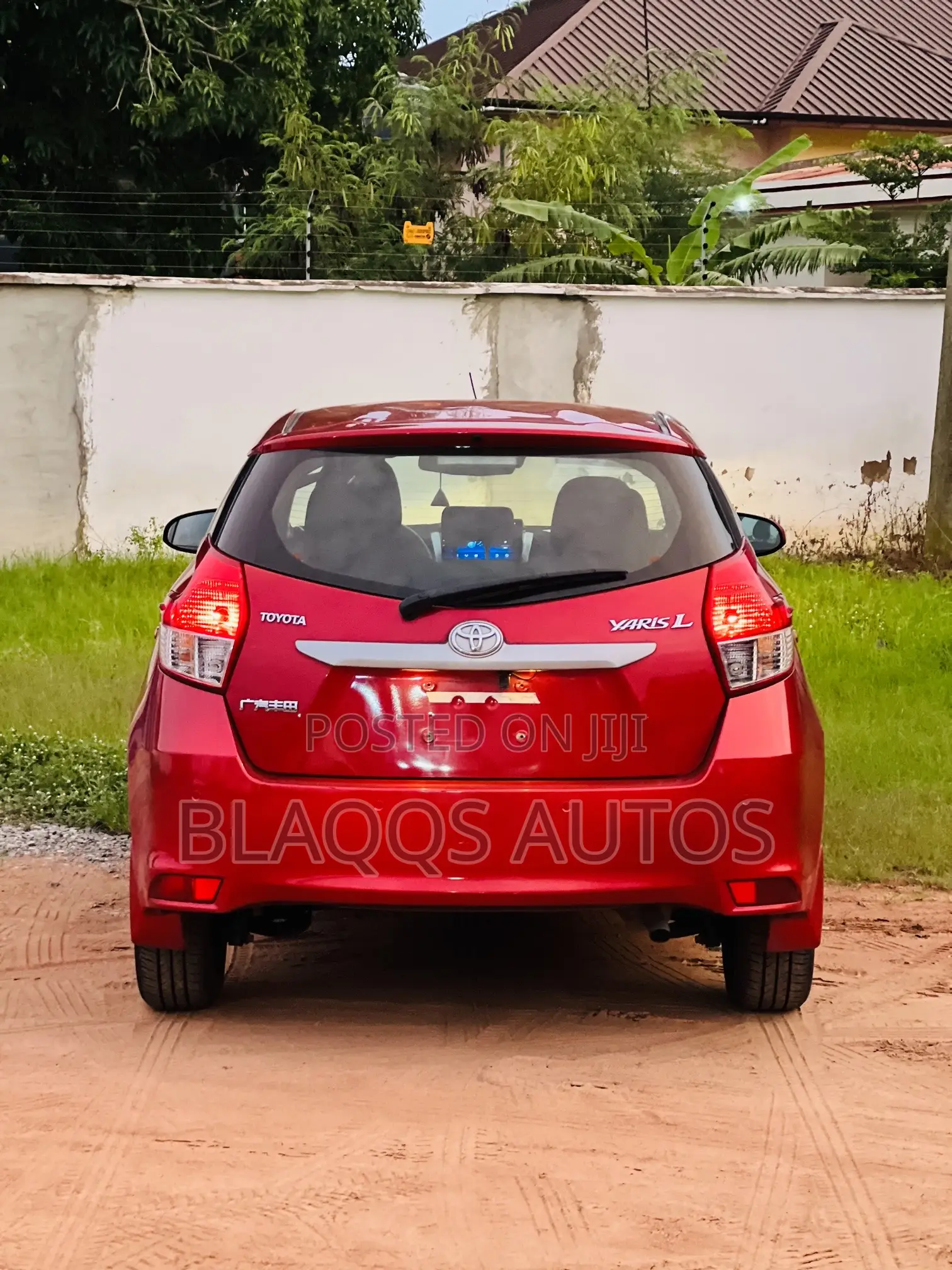 Toyota Yaris 2015 Red