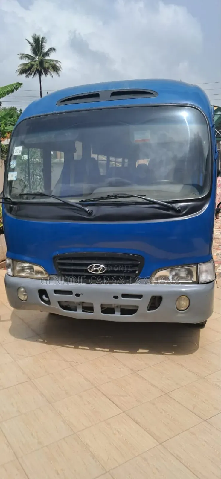 Hyundai County 2014 Blue