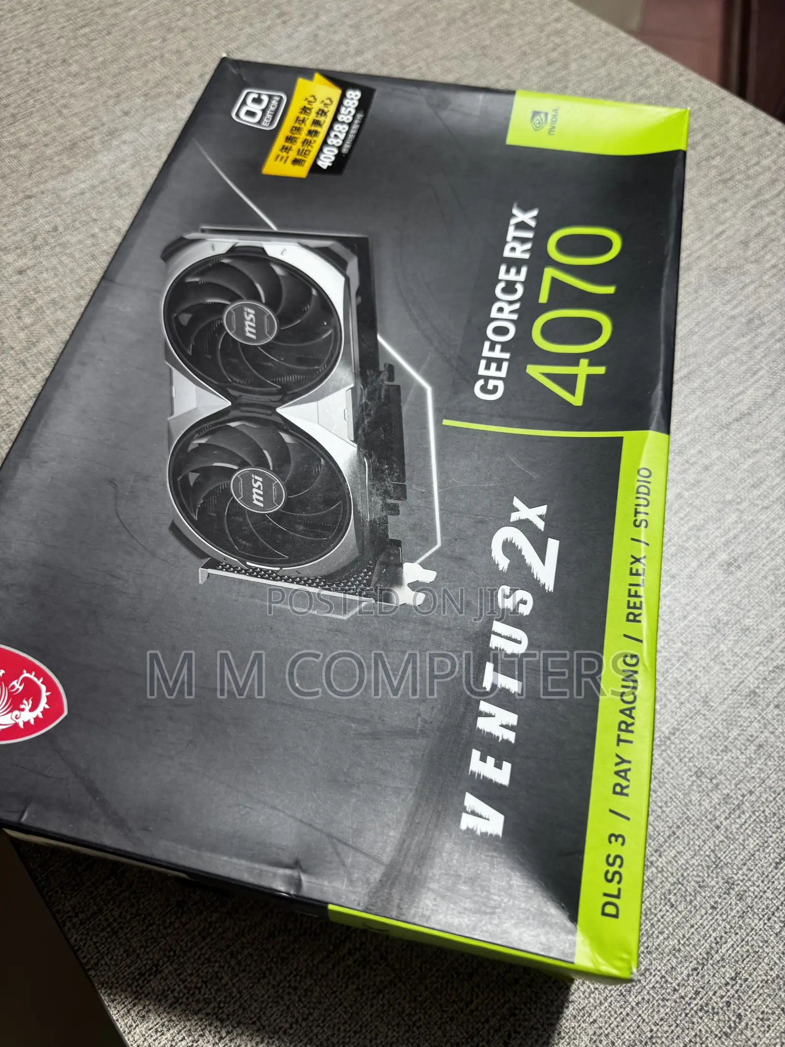 Msi Ventus RTX 4070 12gb 2x