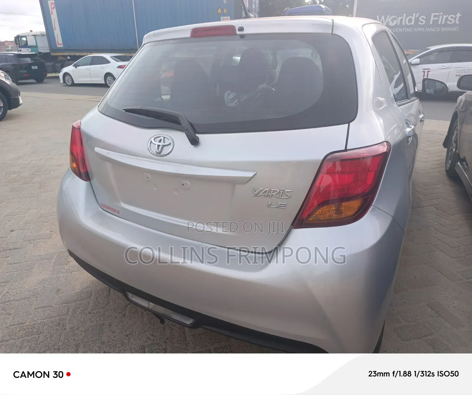 Toyota Yaris LE Hatchback 5dr 2016 Silver