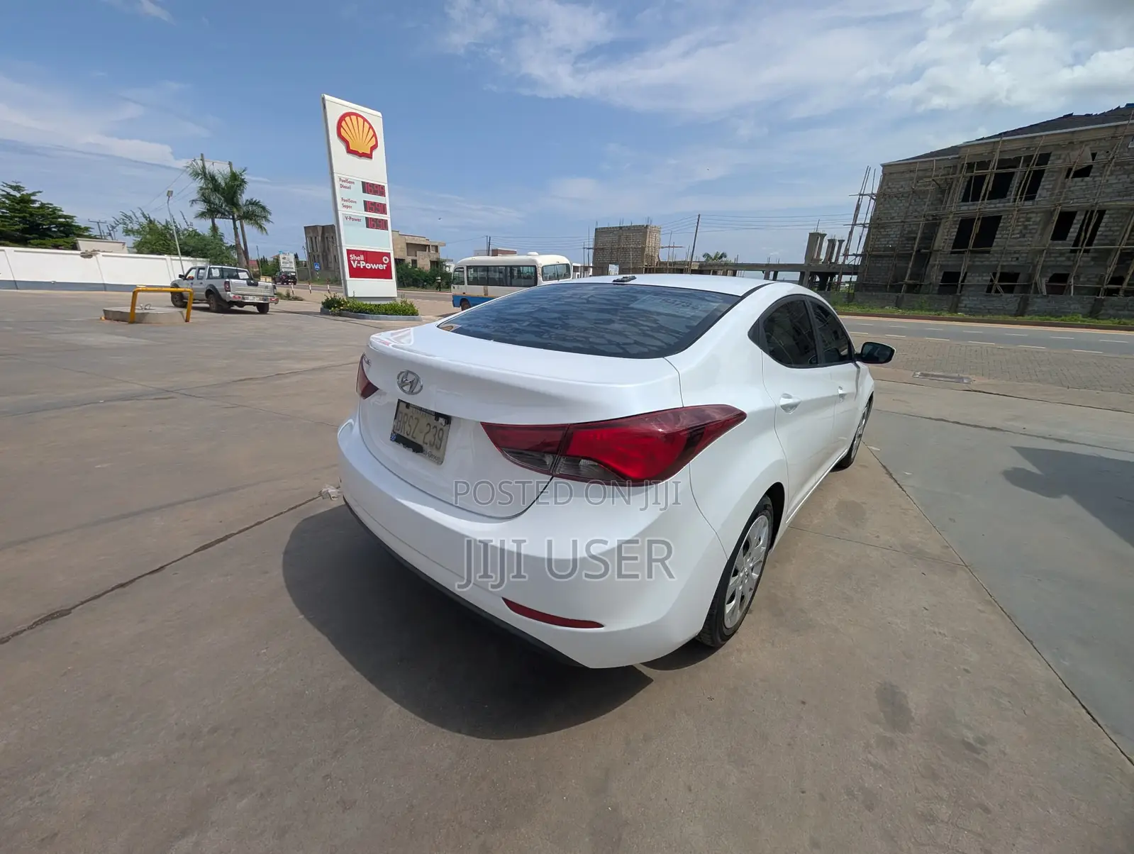Hyundai Elantra SE Sedan FWD (1.8L 4cyl 6A) 2016 White