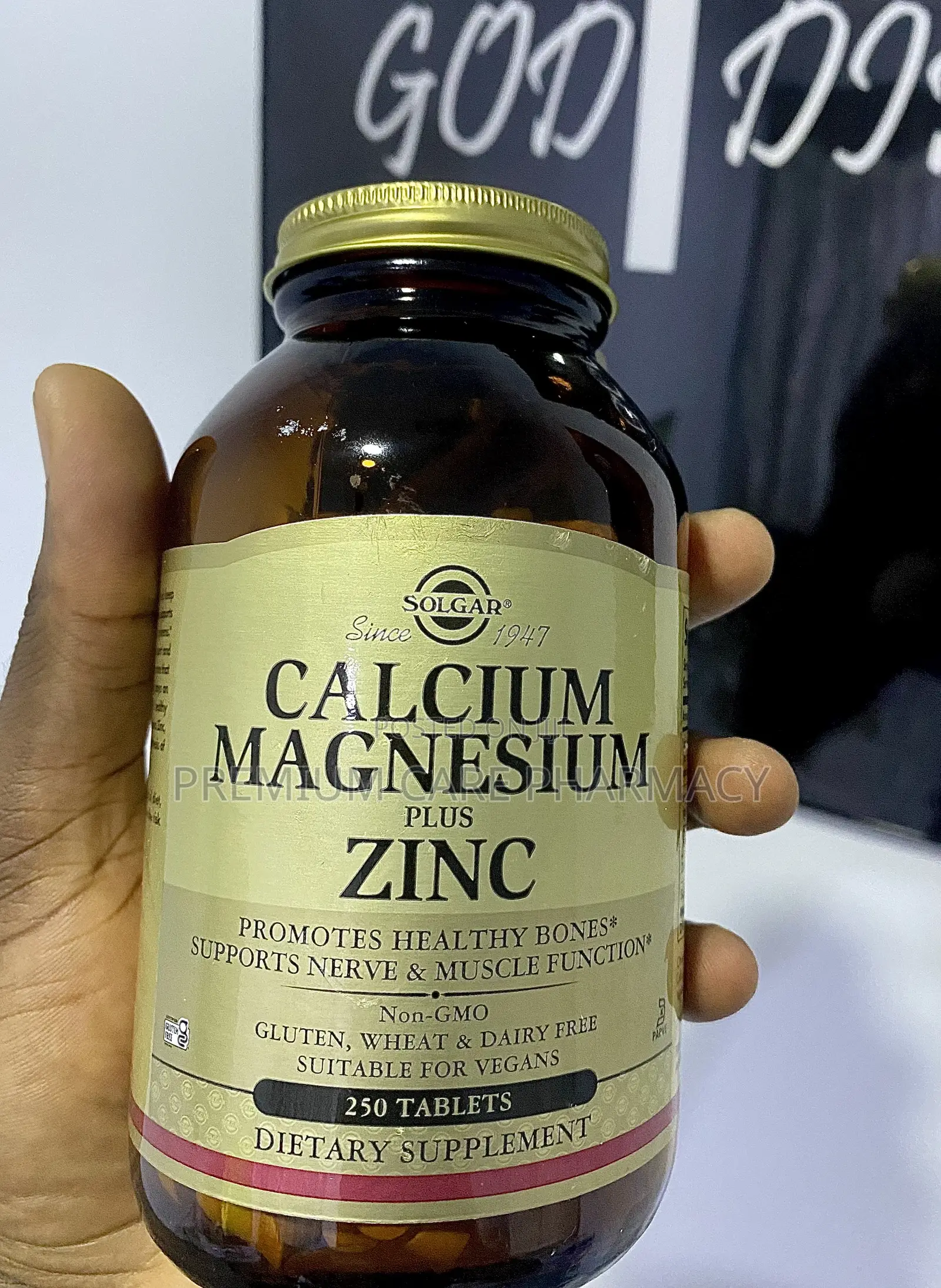 Calcium,Magnesium and Zinc (Solgar)