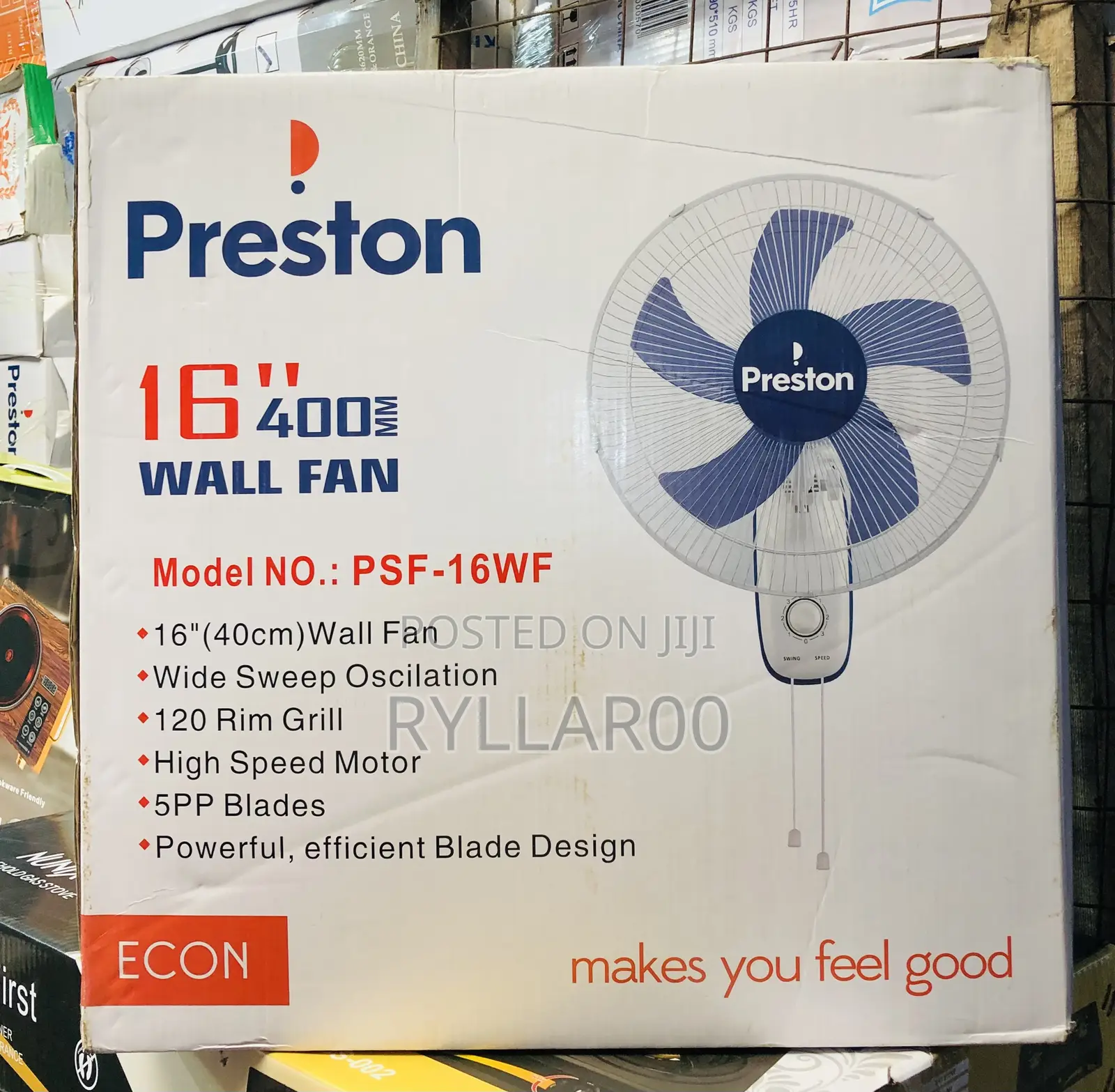Wall Mounted Fan(Preston)