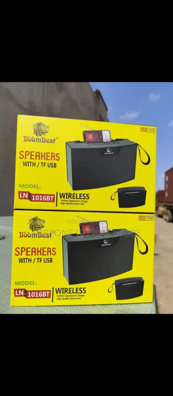 Boombest Ln-1016minisun Wireless Speaker.