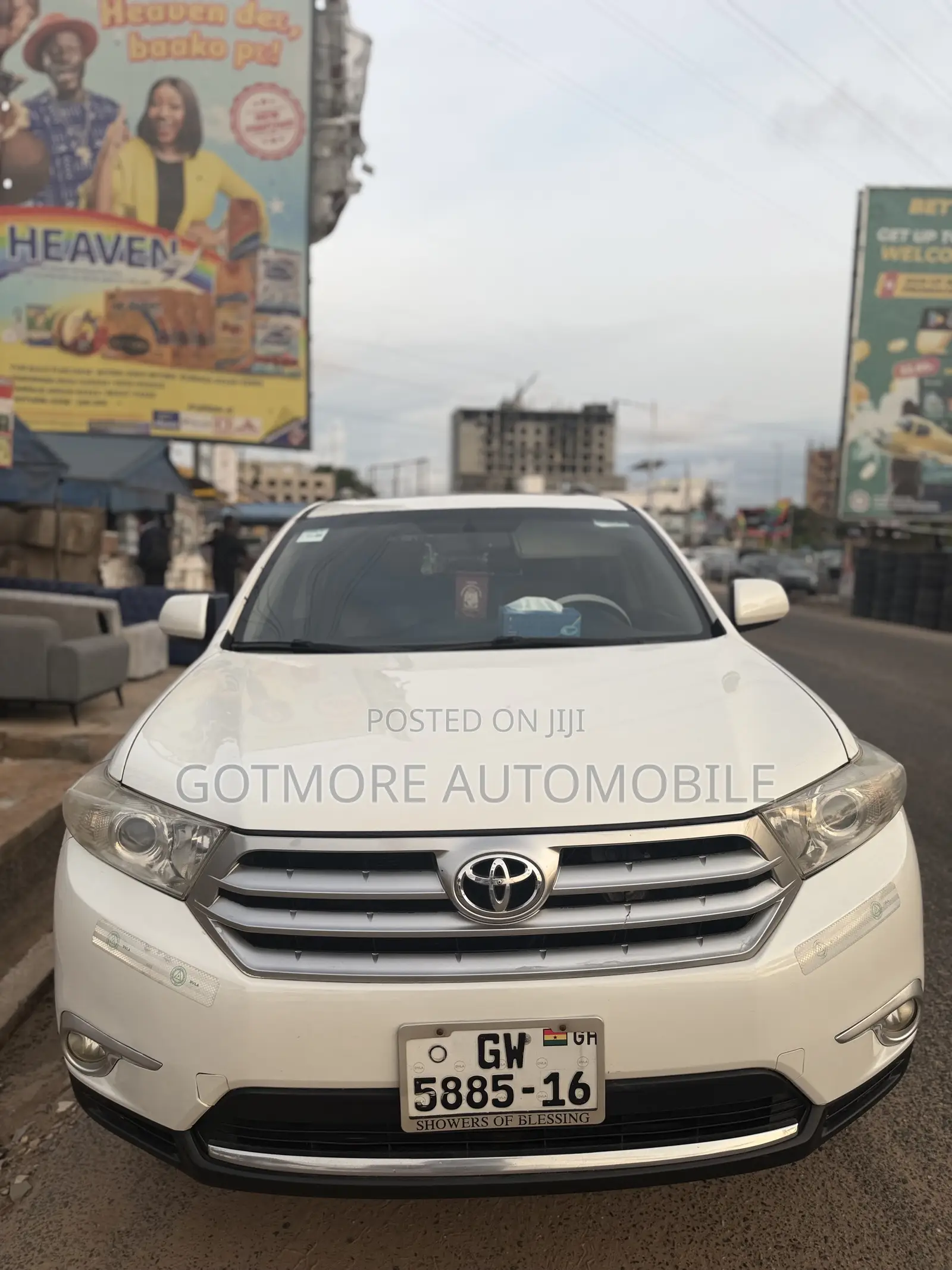 Toyota Highlander Limited 2012 White