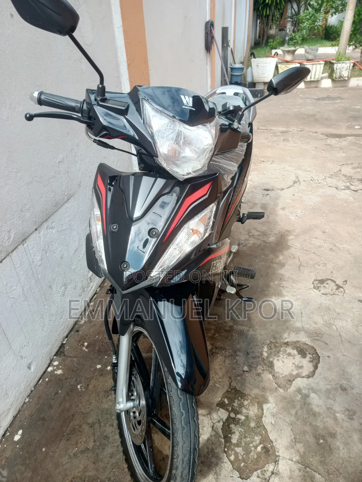 New Haojue UF115 2026 Black