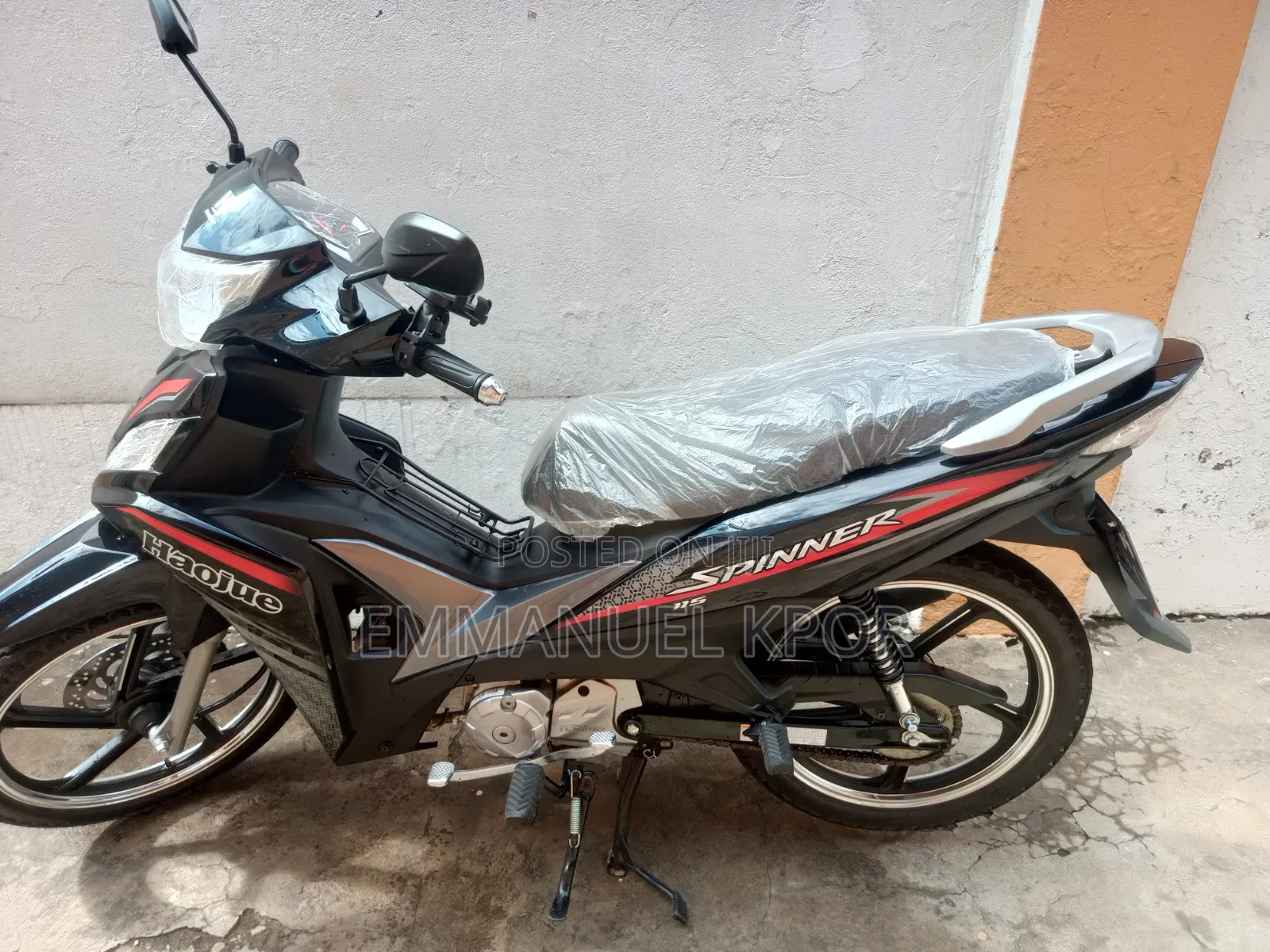 New Haojue UF115 2026 Black