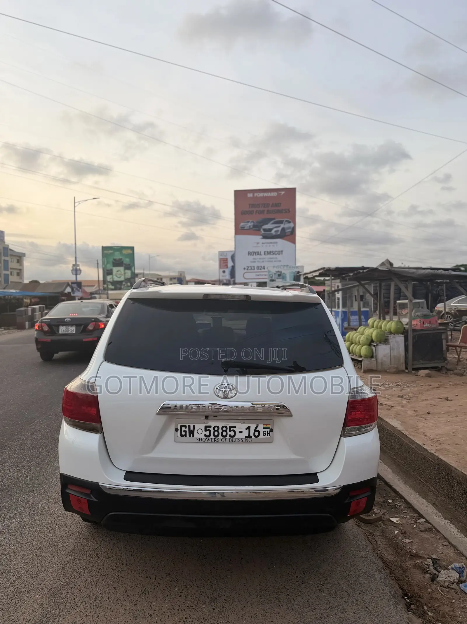 Toyota Highlander Limited 2012 White