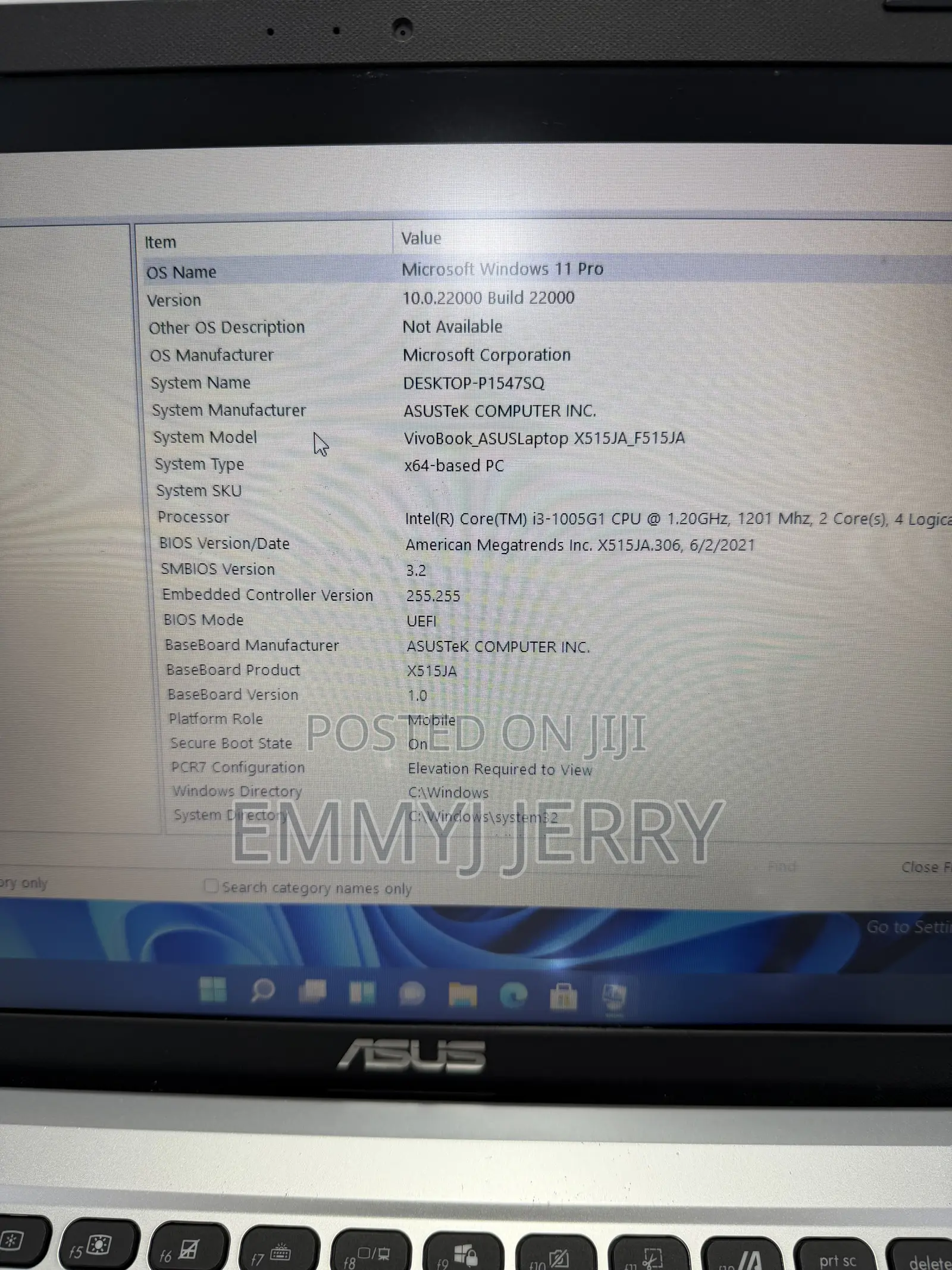 Laptop Asus VivoBook F512DA 8GB Intel Core i3 SSD 128GB