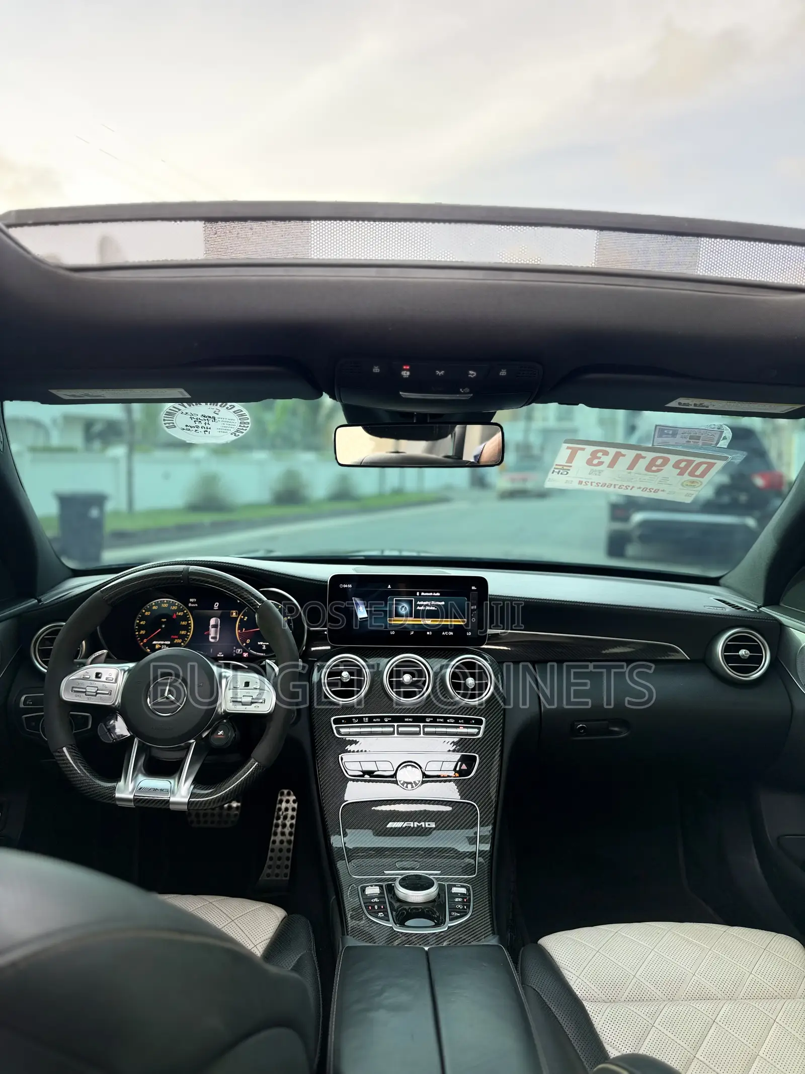 Mercedes-Benz C63 2019 Black