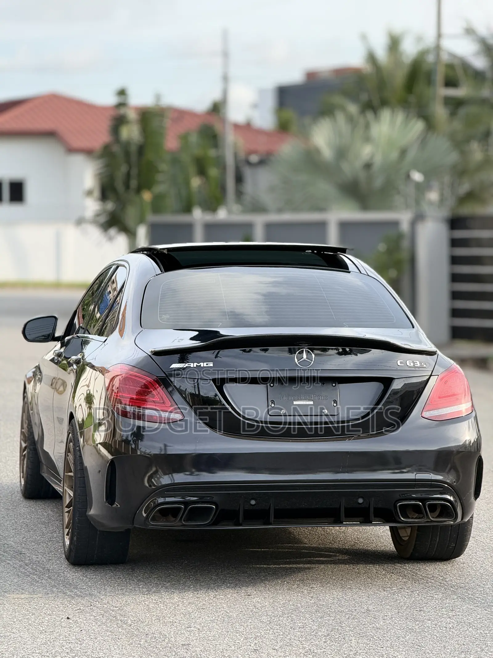 Mercedes-Benz C63 2019 Black