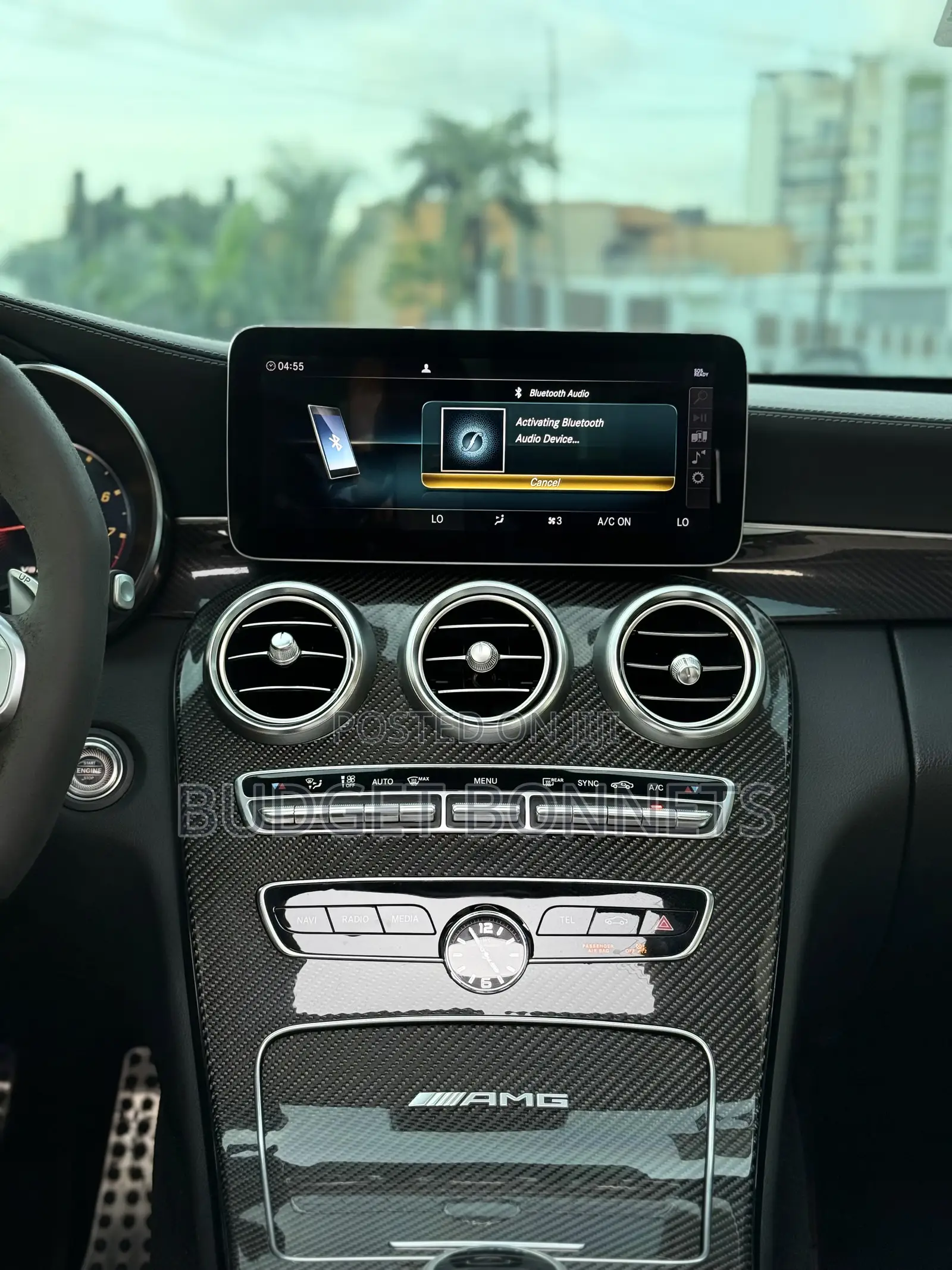 Mercedes-Benz C63 2019 Black