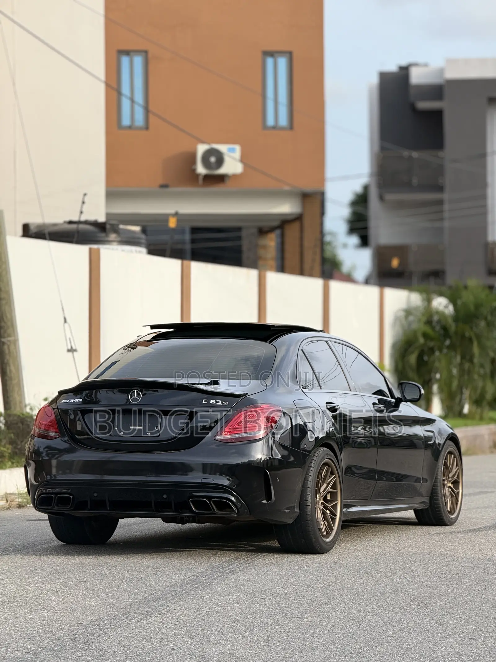Mercedes-Benz C63 2019 Black