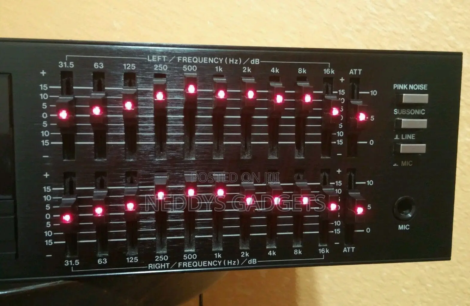 Adc Equalizer Ss-412x Rare Vintage Audiophile