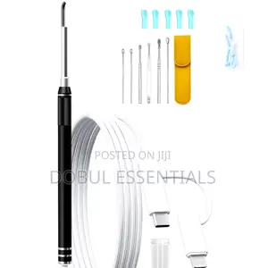 Earwax Remover With Wired Camera, Compatible With Ios And Android