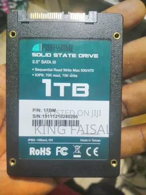 Sata SSD 1tb Hardrive