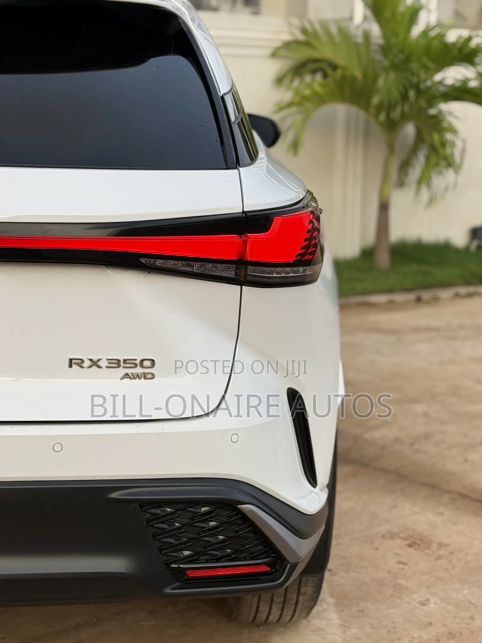 Lexus RX 350 F SPORT AWD 2024 White