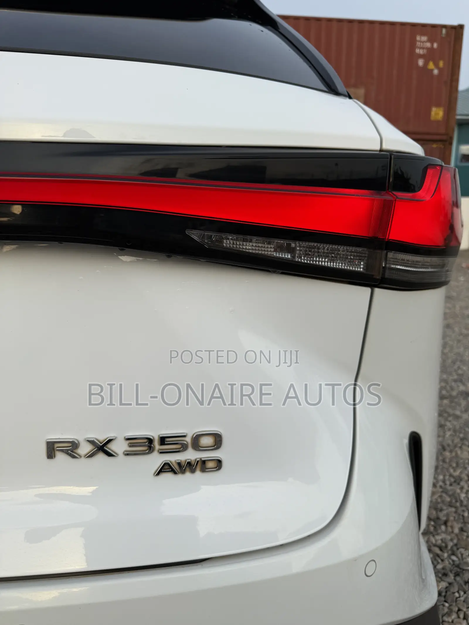 Lexus RX 350 F SPORT AWD 2024 White