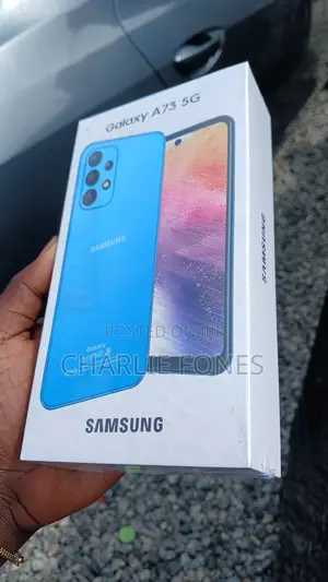 New Samsung Galaxy A73 5G 256 GB Black