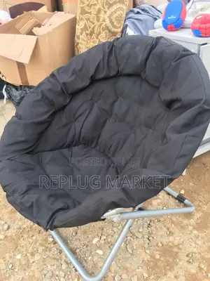 Luxury Comfy Foamy Chair Black