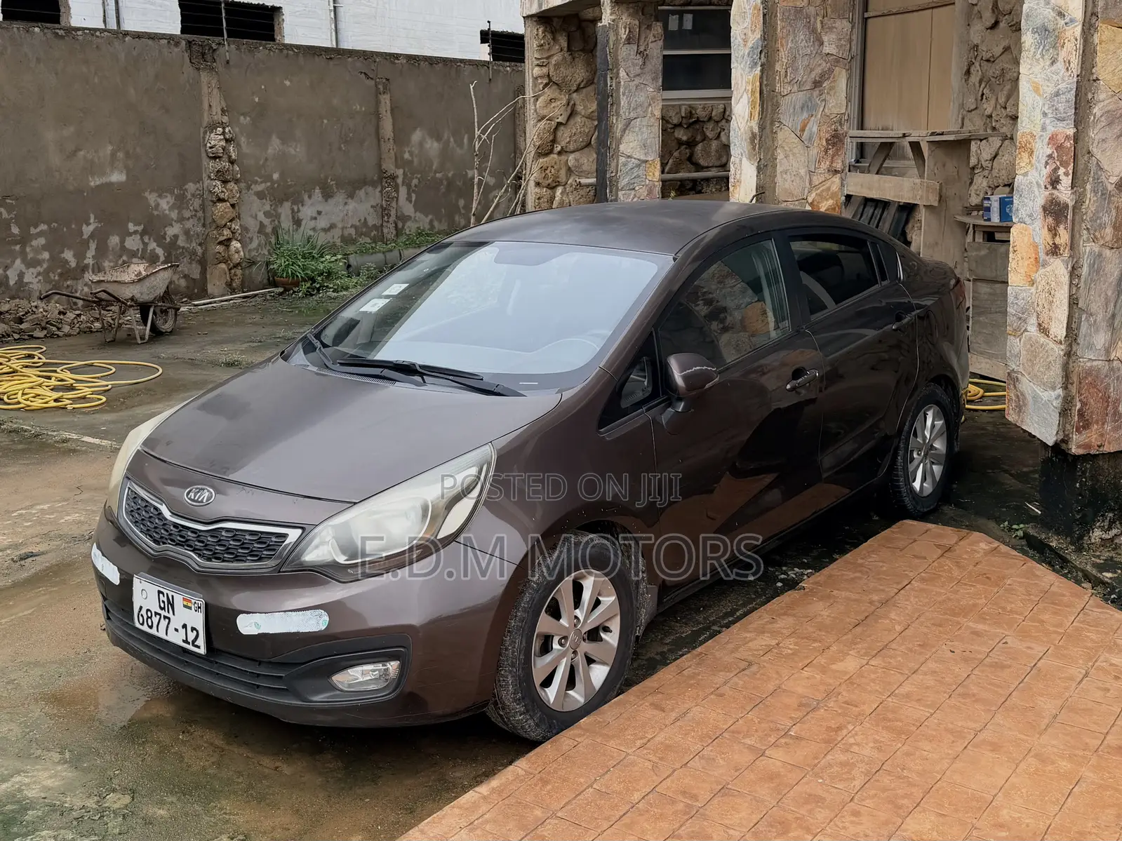 Kia Rio EX 4dr Sedan (1.6L 4cyl 6A) 2012 Gray