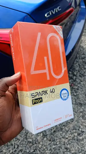 New Tecno Spark 40 Pro+ 256 GB Black