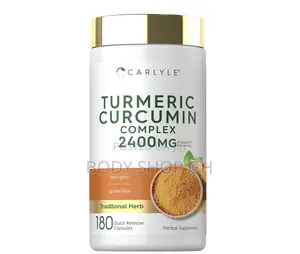 Turmeric Curcumin With Black Pepper | 180 Capsules | Turmeric Complex