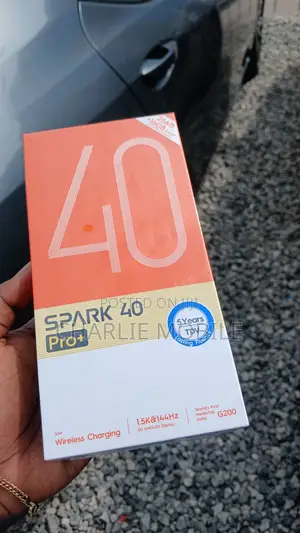 New Tecno Spark 40 Pro+ 256 GB Black