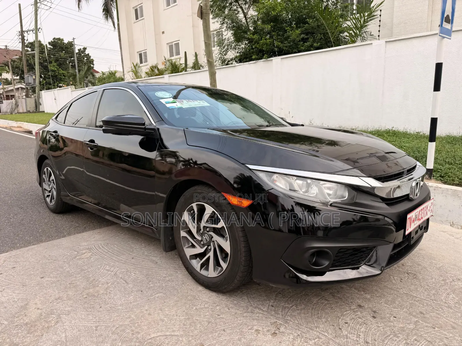 Honda Civic EX Sedan 2019 Black