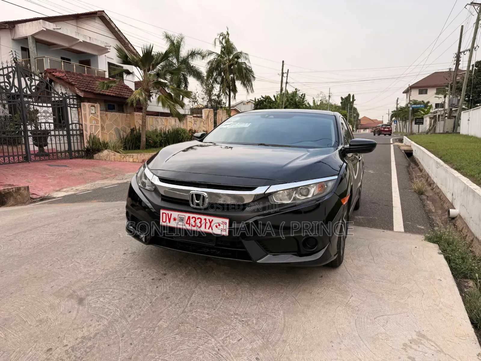 Honda Civic EX Sedan 2019 Black