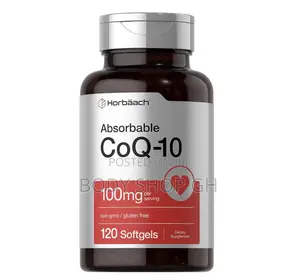 Horbäach Coq10 100mg Softgels | 120 Count |