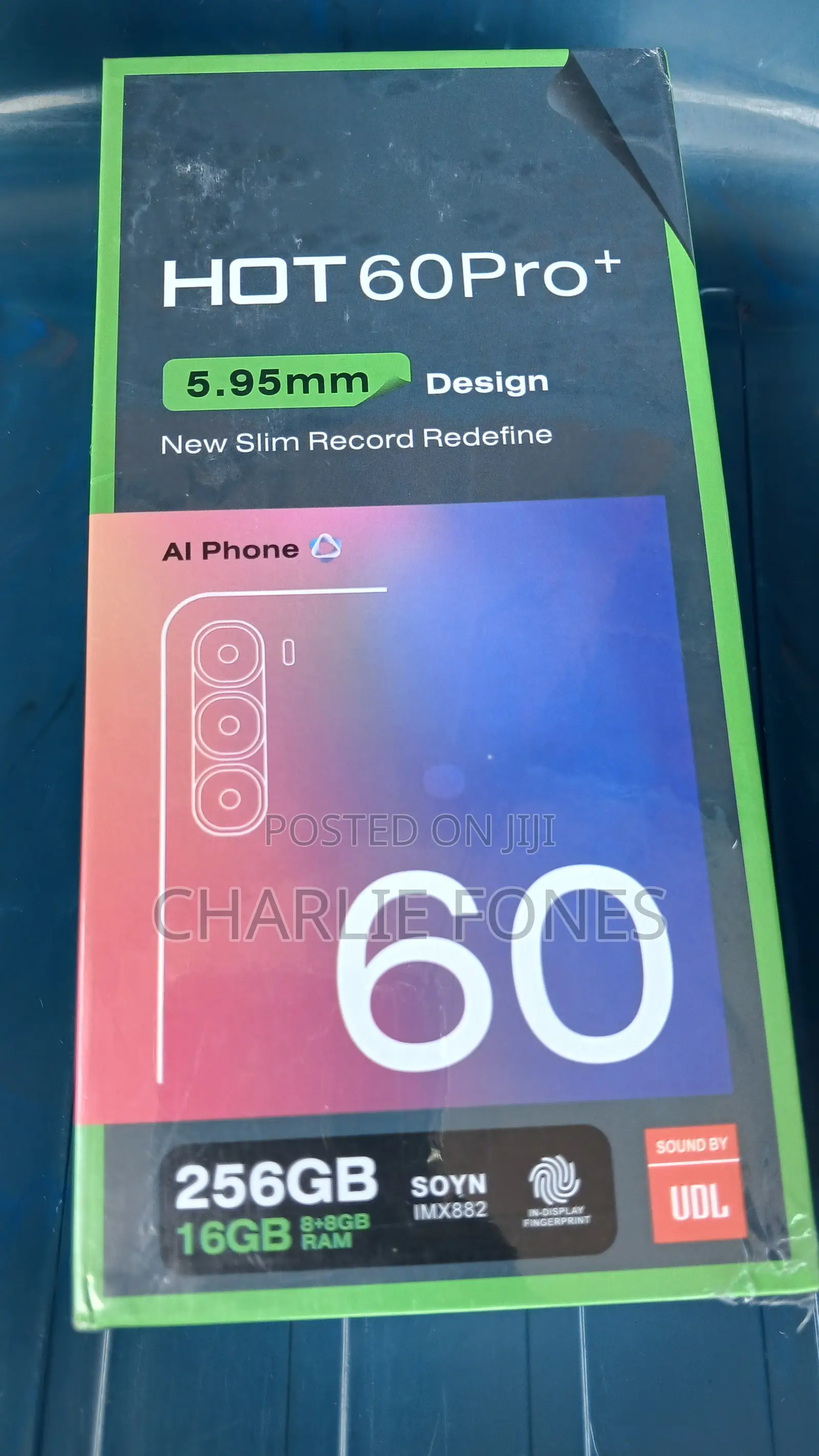 New Infinix Hot 60 Pro+ 256 GB Black