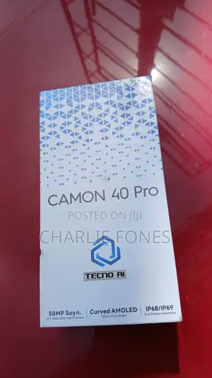New Tecno Camon 40 Pro 5G 256 GB Black