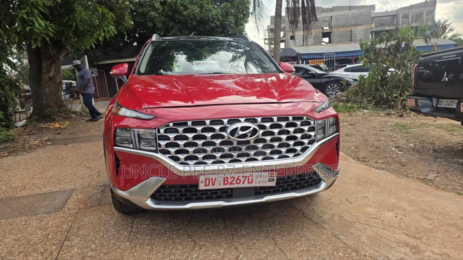 Hyundai Santa Fe 2021 Red