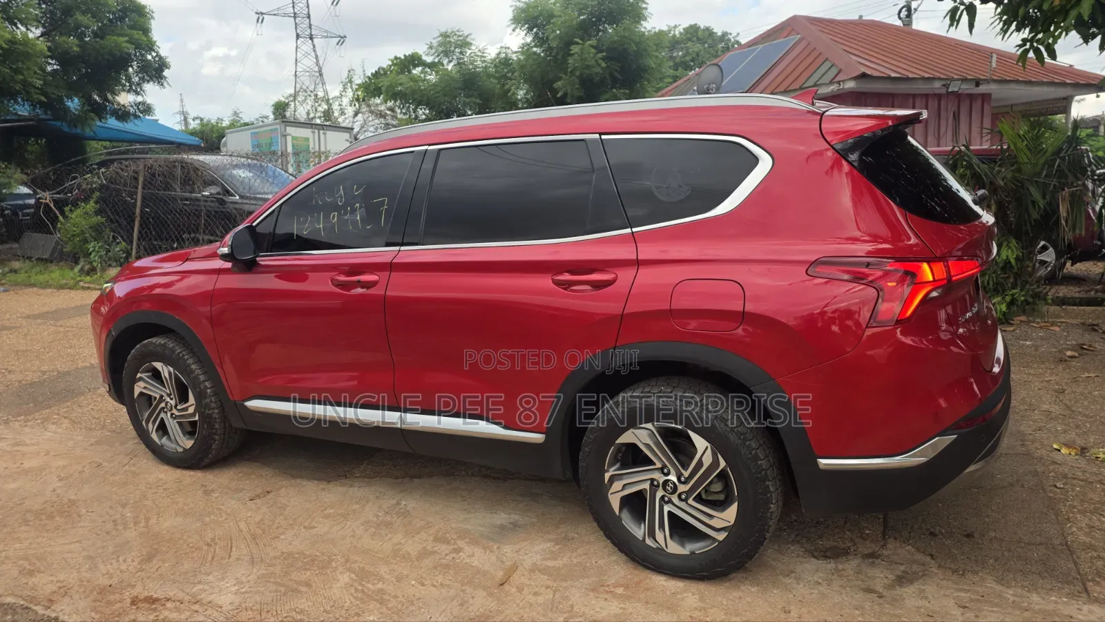 Hyundai Santa Fe 2021 Red