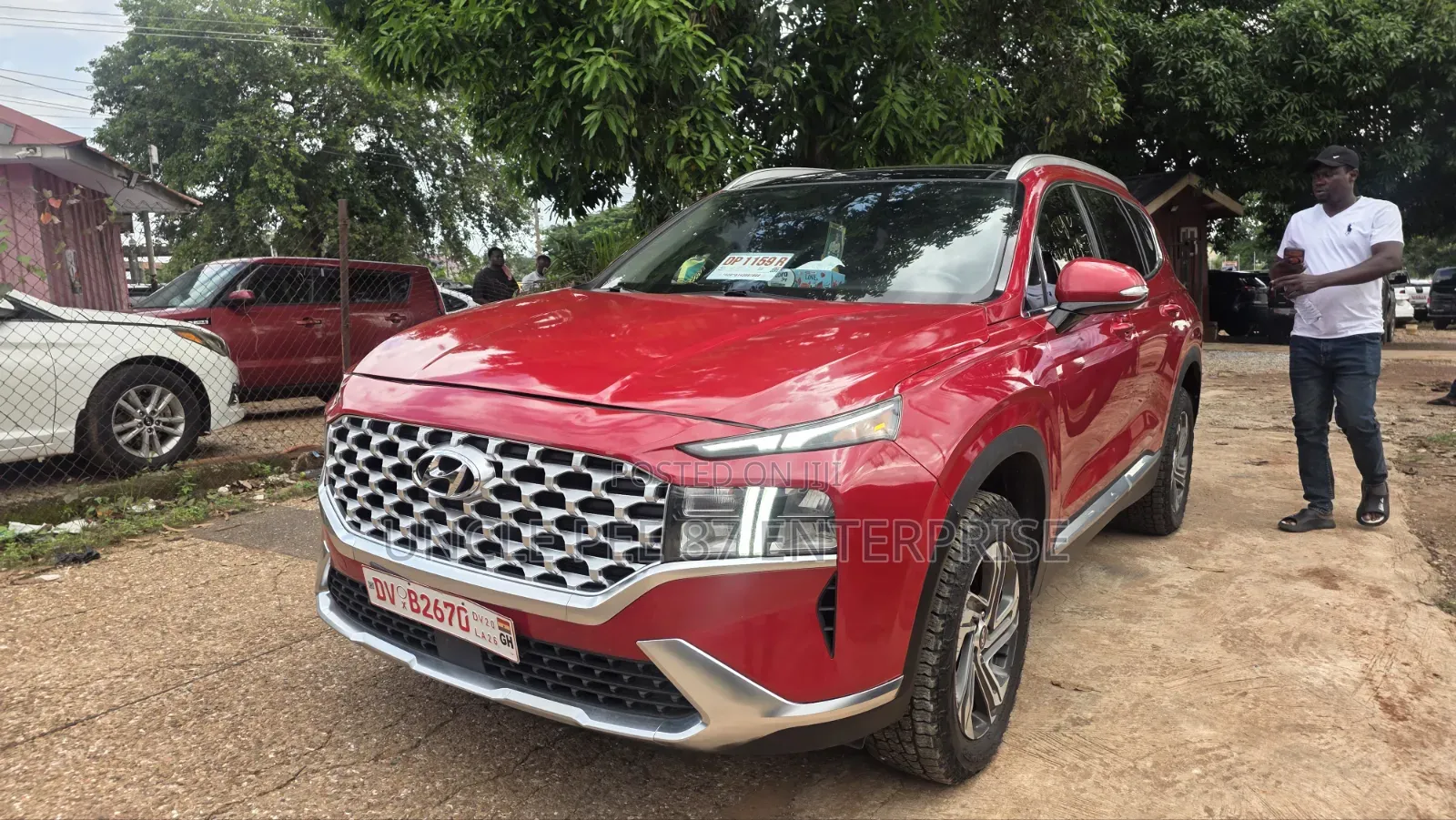 Hyundai Santa Fe 2021 Red